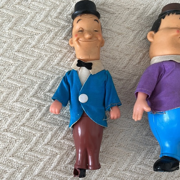 Vintage Laurel and Hardy R. Dakin & Co Dolls Figures Comedians.  8 Inch - Picture 2 of 9
